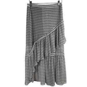 Lapis Anthropology Womens Mid Length Ballet Dancer Pattern Layered Skirt Size M